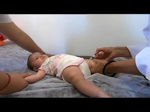 Εμβολιασμός σε επίπεδο αιμοπεταλίων 380 σε ένα παιδί