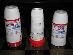 咳吸入のためのBerodualとPulmicortの併用