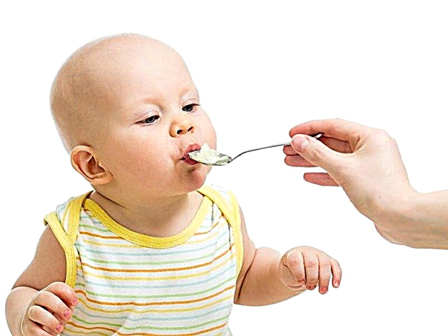 Complementary feeding at 4 months