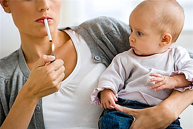 Fumar durante a amamentação - consequências para o bebê