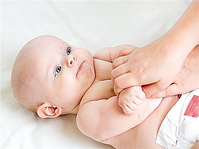 नवजात शिशुओं के लिए जिमनास्टिक - अभ्यास का एक सेट