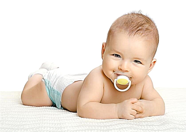 Hoe je een baby leert een fopspeen na 2 maanden te nippelen