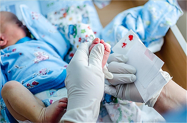 Vilka tester tas från nyfödda på modersjukhuset före urladdning