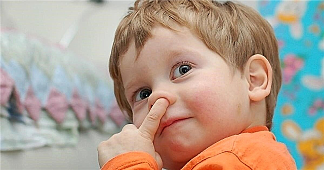 Koji su boogeri u nosu bebe - glavne vrste