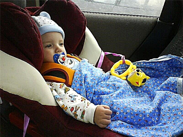 Dziecko w samochodzie choruje na chorobę morską - co robić u dzieci poniżej 1 roku życia