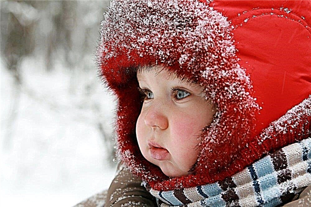 Iki kiek laipsnių žiemą galite vaikščioti su vaiku iki metų