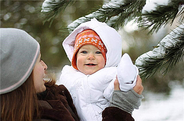Onko mahdollista kävellä kylmän lapsen kanssa talvella