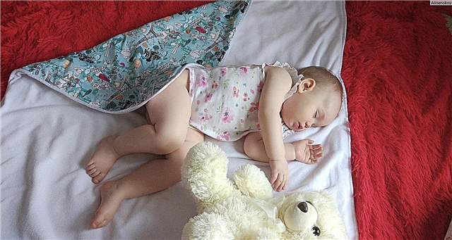 Sådan lærer du din baby at sove uden ble om natten - nyttige tip