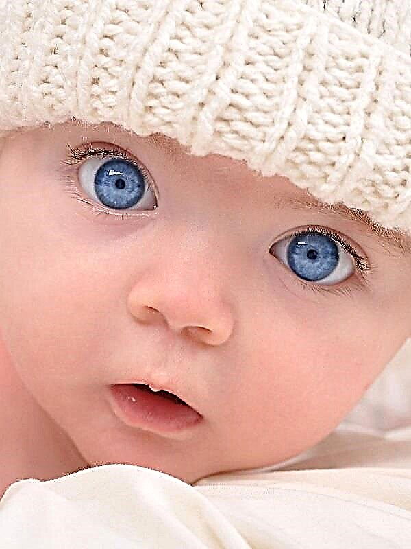 A blue-eyed child was born to brown-eyed parents - probable causes