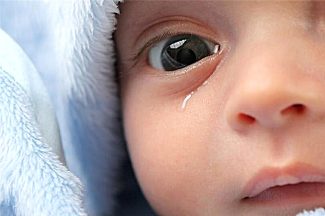 Mata berair pada kanak-kanak - kemungkinan sebab pembuangan cecair air mata