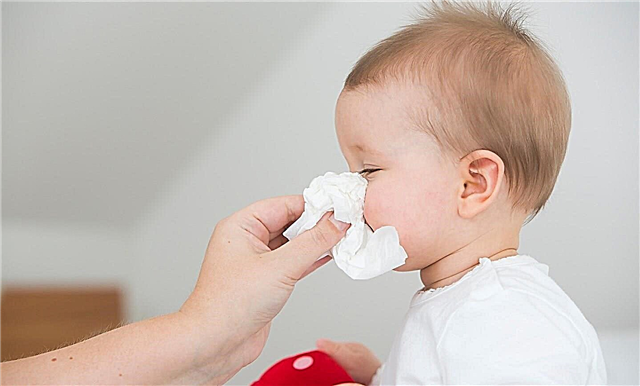 Why does a lingering runny nose in a baby not go away?