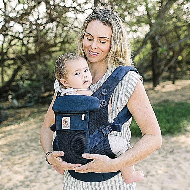 Yeni doğanlar için ergonomik sırt çantası - kullanım kuralları