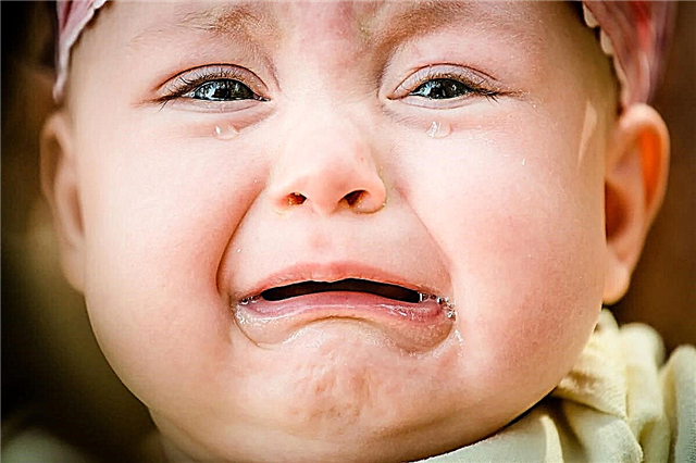 Hvordan en baby gråter - typer gråter av en nyfødt baby