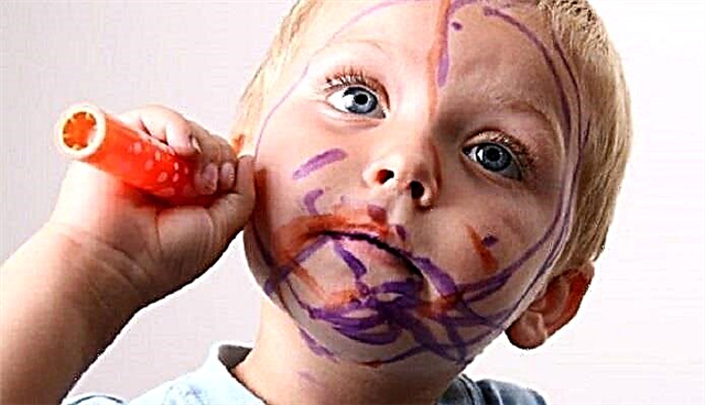 Keçeli kalem bir çocuğun cildinden, yüzünden nasıl yıkanır