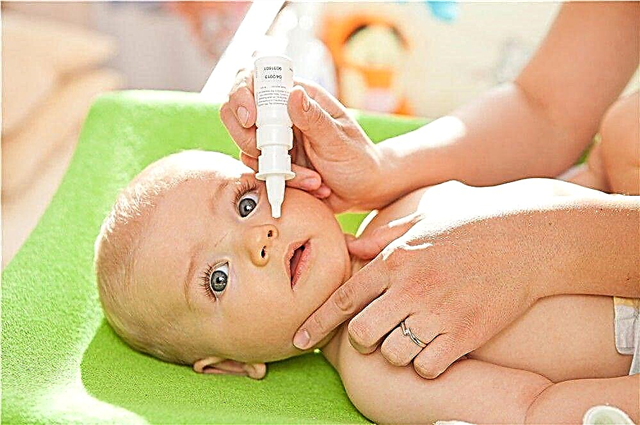 Kā pareizi pilināt degunu bērnam līdz vienam gadam