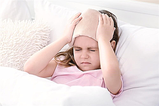O que fazer se uma criança tiver dor de cabeça na testa