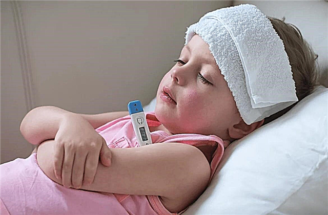 What can cause a temperature in a child 39 without signs of a cold