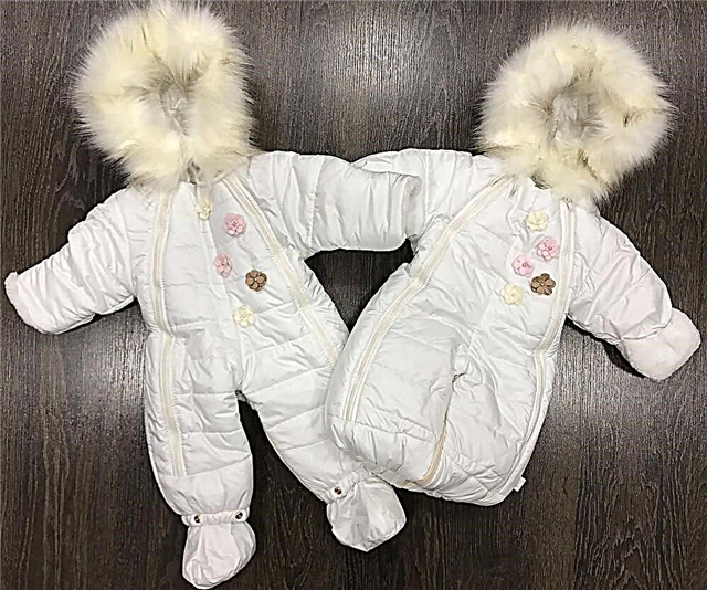 Clothes for a newborn in winter