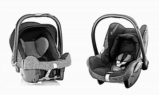 Perbandingan tempat duduk kereta Maxi-Cosi CabrioFix dan Britax Römer Baby Safe Plus II