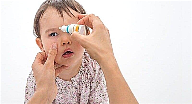 Bevist antibakteriell og antiallergisk øyedråpe for barn