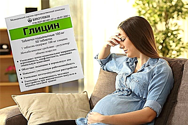  „Glicină” în timpul sarcinii: instrucțiuni de utilizare