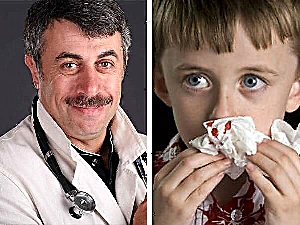 Dokter Komarovsky over waarom een ​​kind uit een neus bloedt