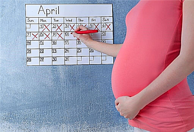 Terhességi naptár az időszak hétről napra történő kiszámításával