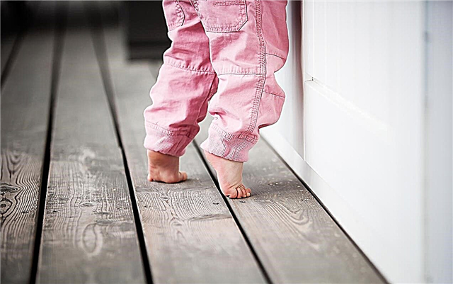 Perché il bambino cammina in punta di piedi e cosa fare?