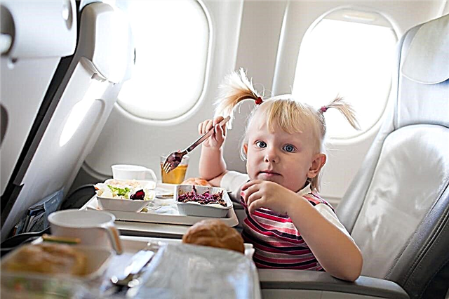 Repülőjegy egy gyermek számára: életkor az ellátások és a költségek tekintetében