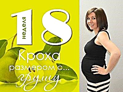 18 tednov nosečnosti: kaj se zgodi s plodom in nosečnico?