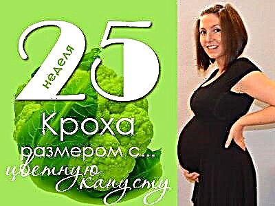 25 grūtniecības nedēļas: kas notiek ar augli un topošo māti?