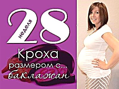 28. týden těhotenství: co se stane s plodem a nastávající matkou?