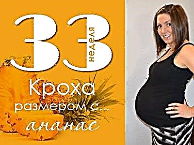 Qu'arrive-t-il au fœtus et à la femme enceinte à 33 semaines de gestation?