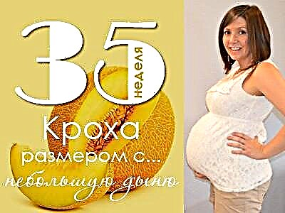 35. grūtniecības nedēļa: kas notiek ar augli un topošo māti?