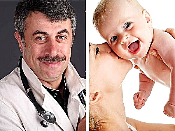 Dr. Komarovsky über die Entwicklung von Neugeborenen und Säuglingen im Monat 