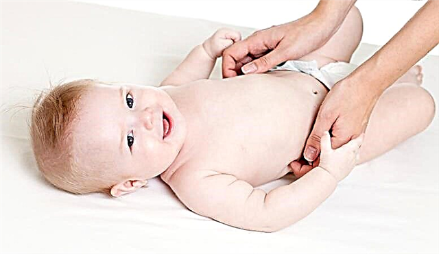 Comment masser un nouveau-né souffrant de coliques?