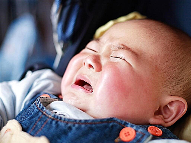 How to understand that a baby has a headache, and what to do?