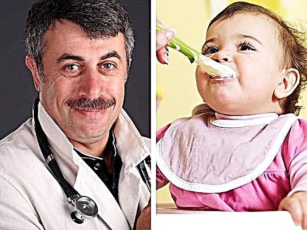 Doktor Komarovsky lapse menüü kohta 10-12 kuu vanuses