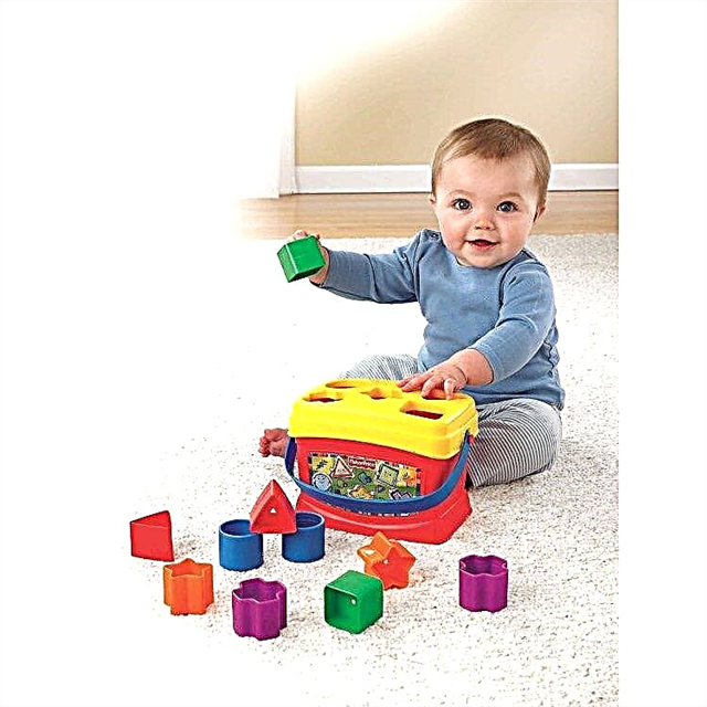 Pedagogiska leksaker för barn från 1 år