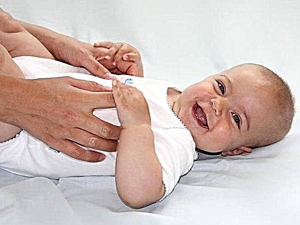 Πώς να κάνετε μασάζ σε ένα μωρό 6-8 μηνών;