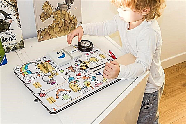 Busyboard: un tablero educativo entretenido para un niño