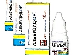 Albucid (natrijev sulfacil) za otroke: navodila za uporabo