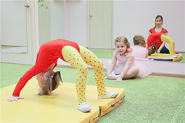 Gimnastika za otroke od 7 do 8 let: vrste in učinkovite vaje
