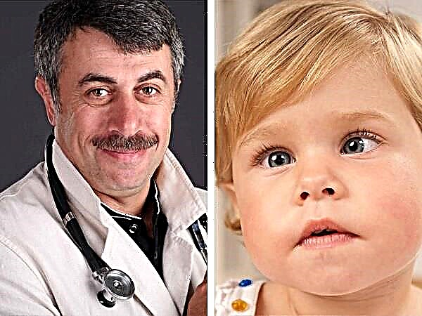 Zdravnik Komarovsky o strabizmu pri otrocih