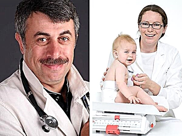 Ο γιατρός Komarovsky σχετικά με το βάρος του παιδιού