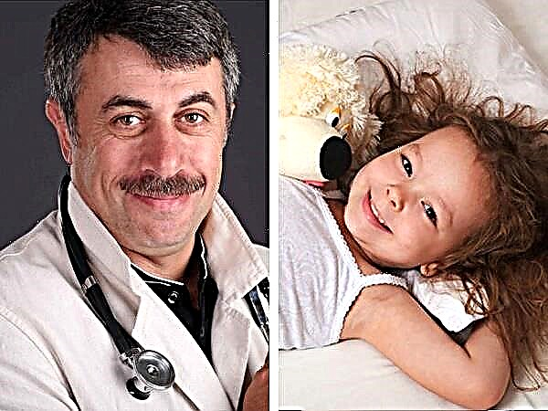 Doktor Komarovsky om hur man lär ett barn att sova i sin spjälsäng