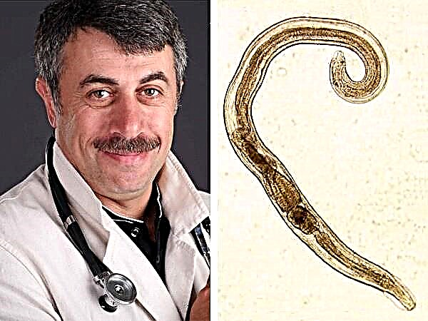 Doutor Komarovsky sobre vermes em crianças