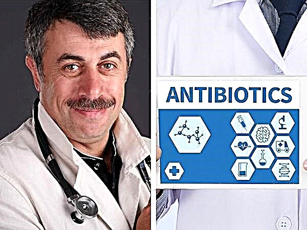 Zdravnik Komarovsky o antibiotikih