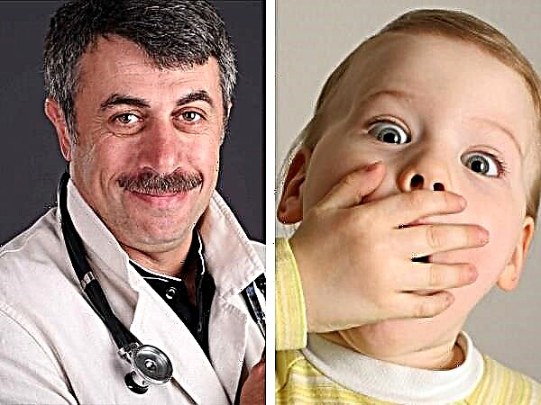 Doktor Komarovsky atsetooni lõhna kohta lapse suust