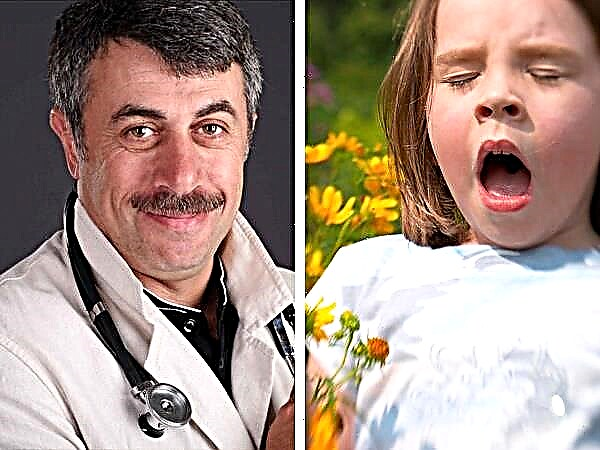 Zdravnik Komarovsky o alergijah pri otrocih